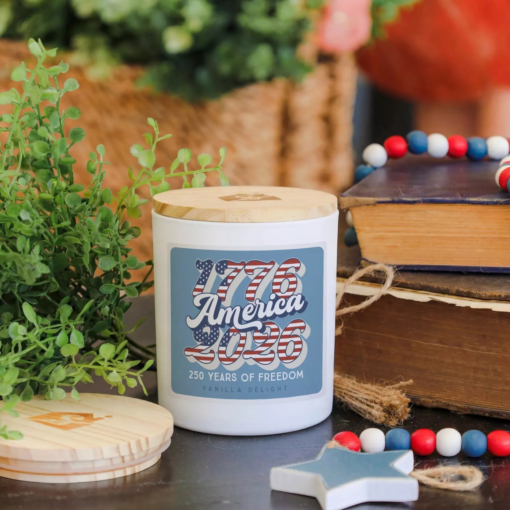 1776 America Vanilla Candle
