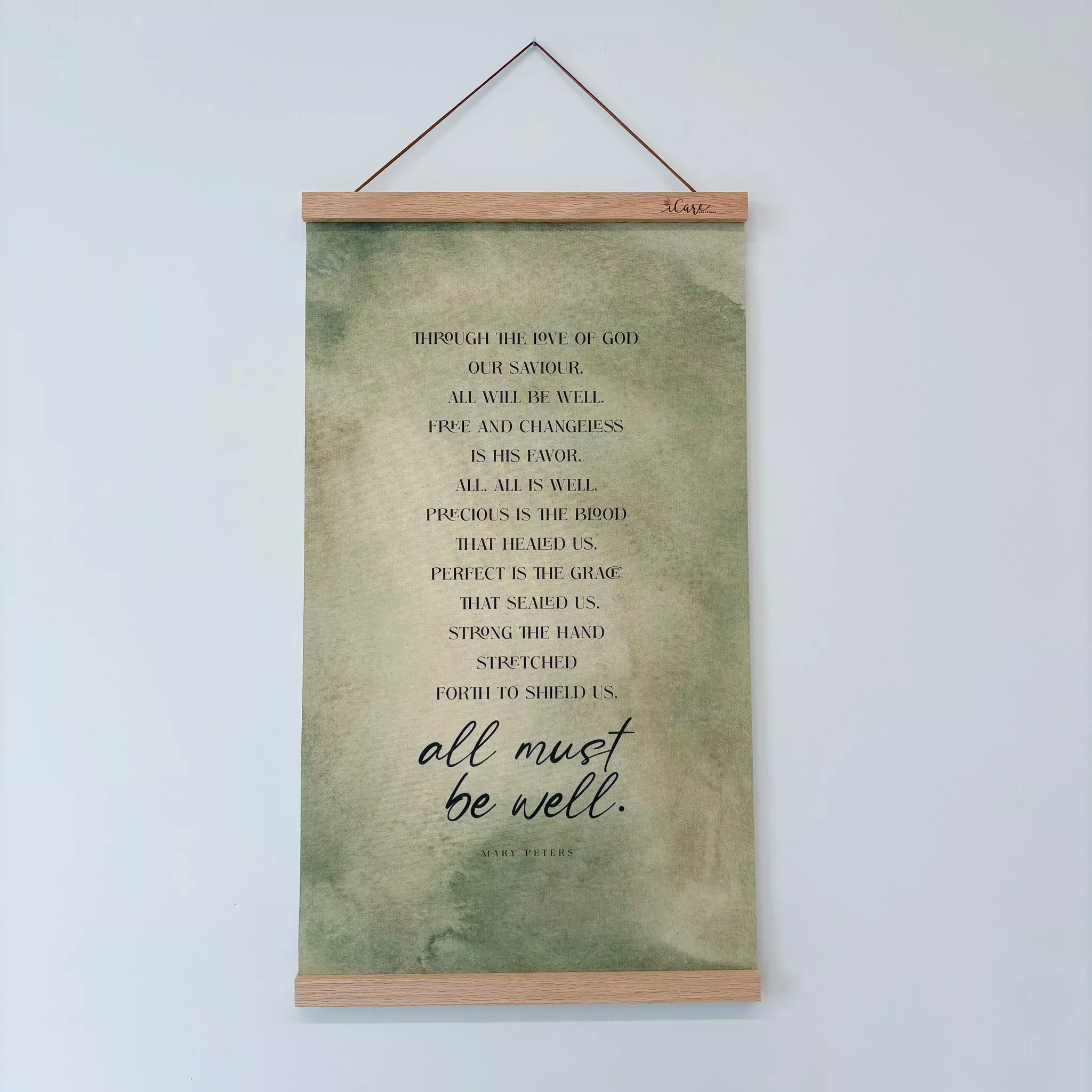 All Must Be Well Canvas