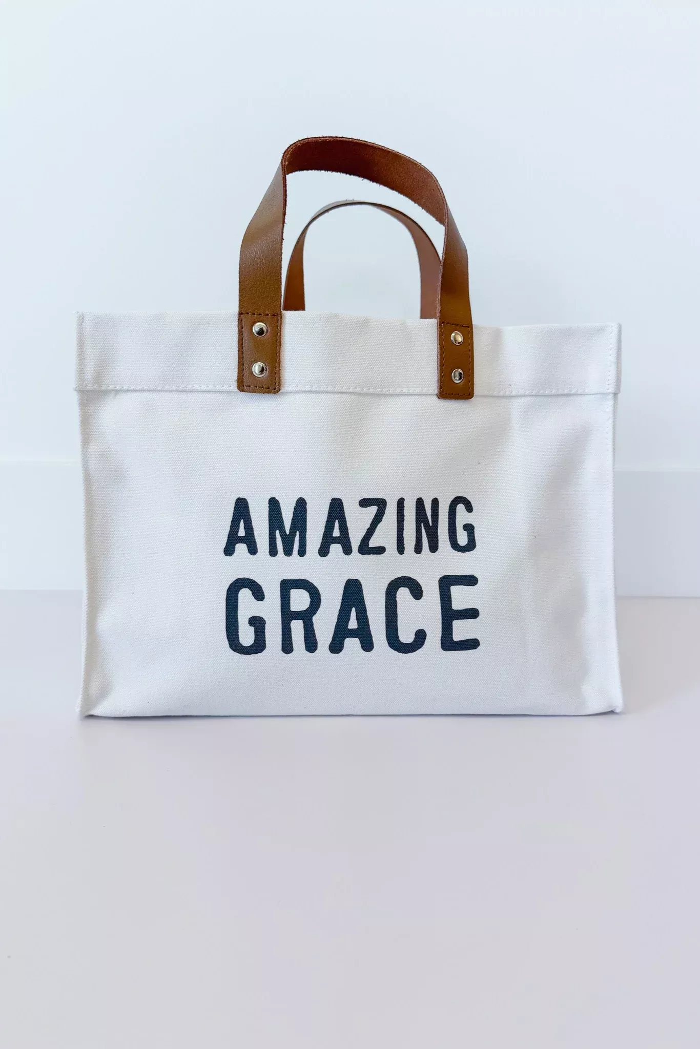Amazing Grace Mini Canvas Tote