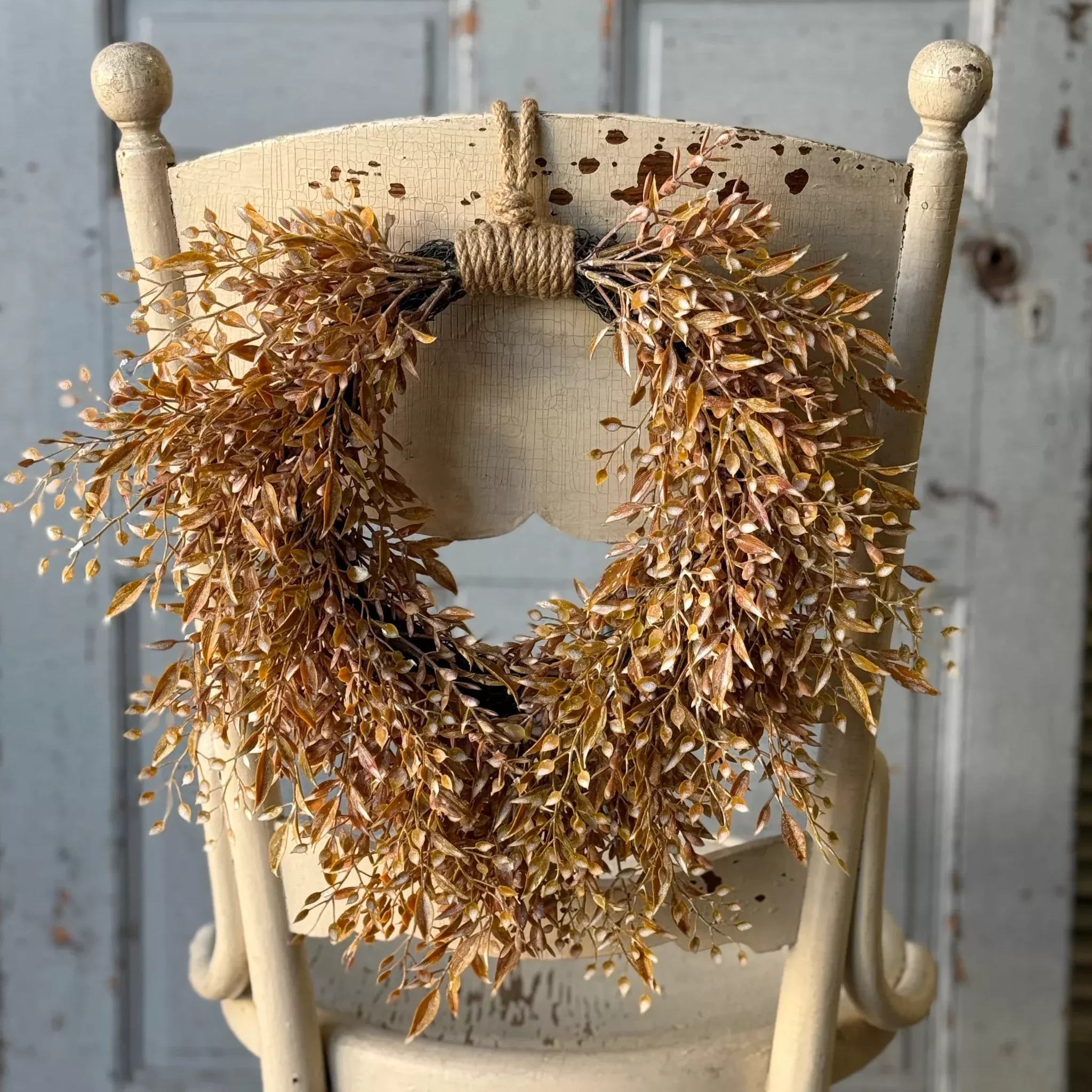 Ambermist Sage Hanging Wreath