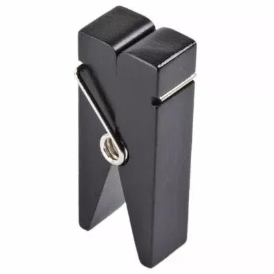 American Metalcraft Menu Holder Black Clothespin