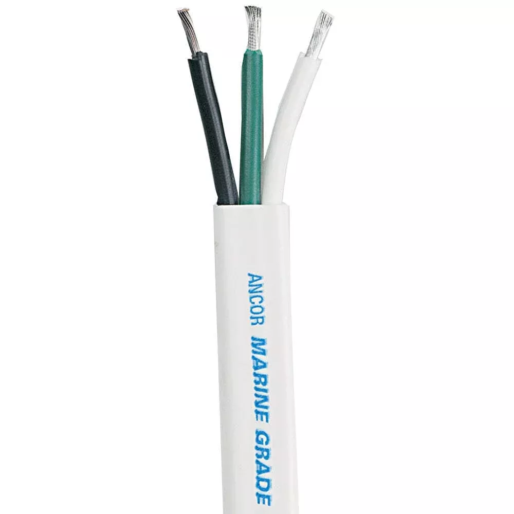 Ancor Triplex Three Conductor Cable 100' 12/3 Triplex Tinned Copperwire