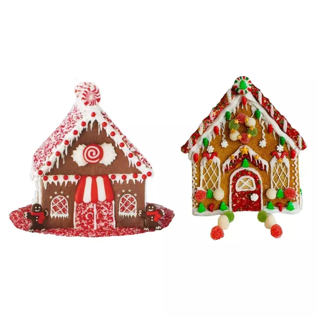Bakery Bling Designer Gingerbread House Kits, 2-pack