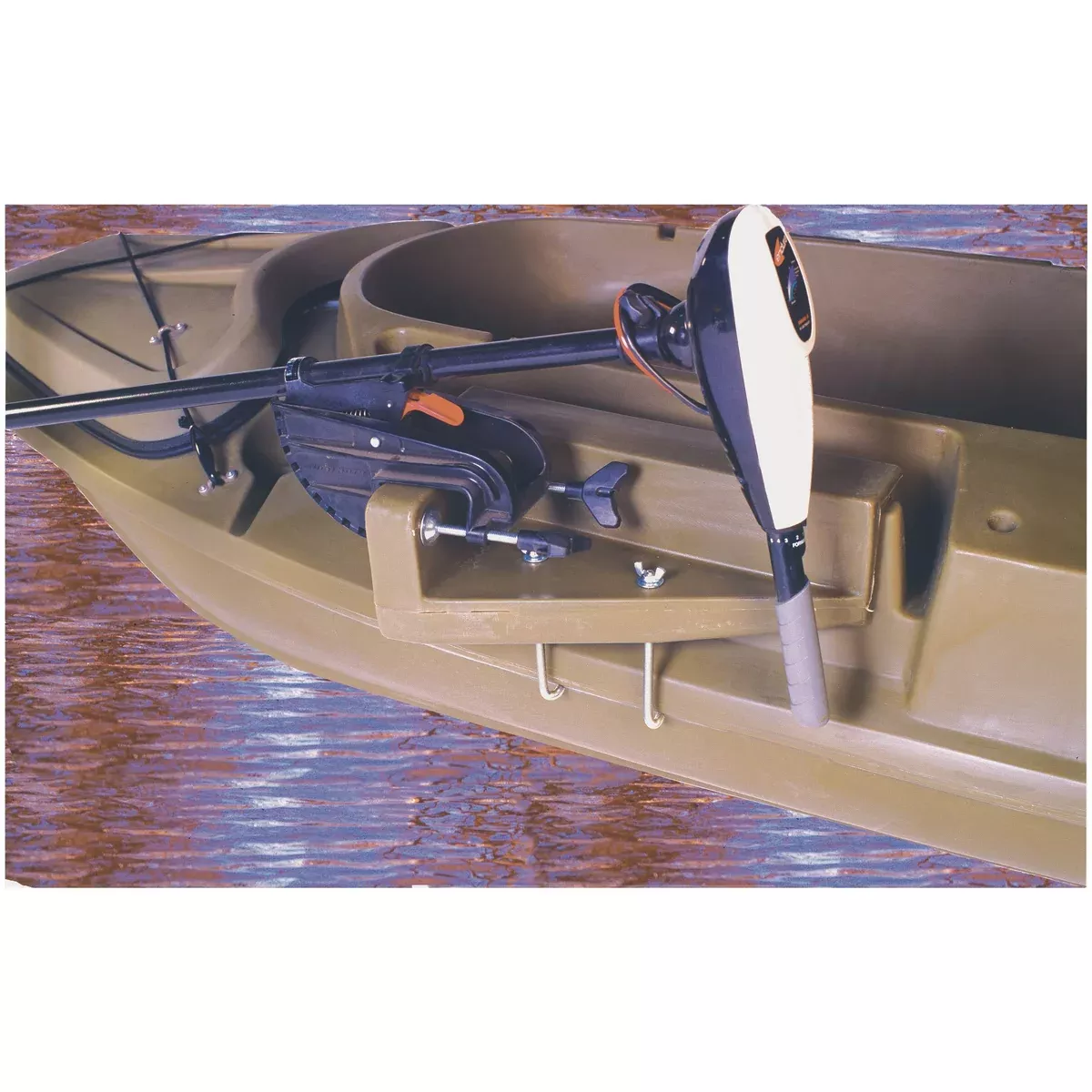 Beavertail 1200 Series Motor Mount, Marsh Brown