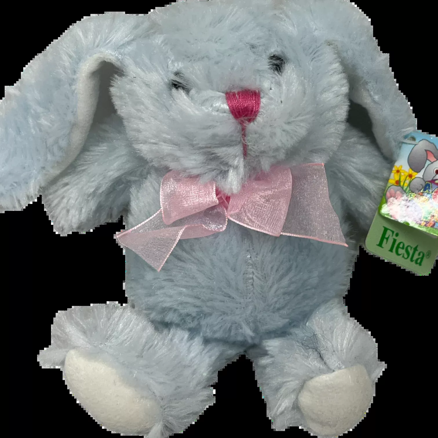 Blue Plush Bunny