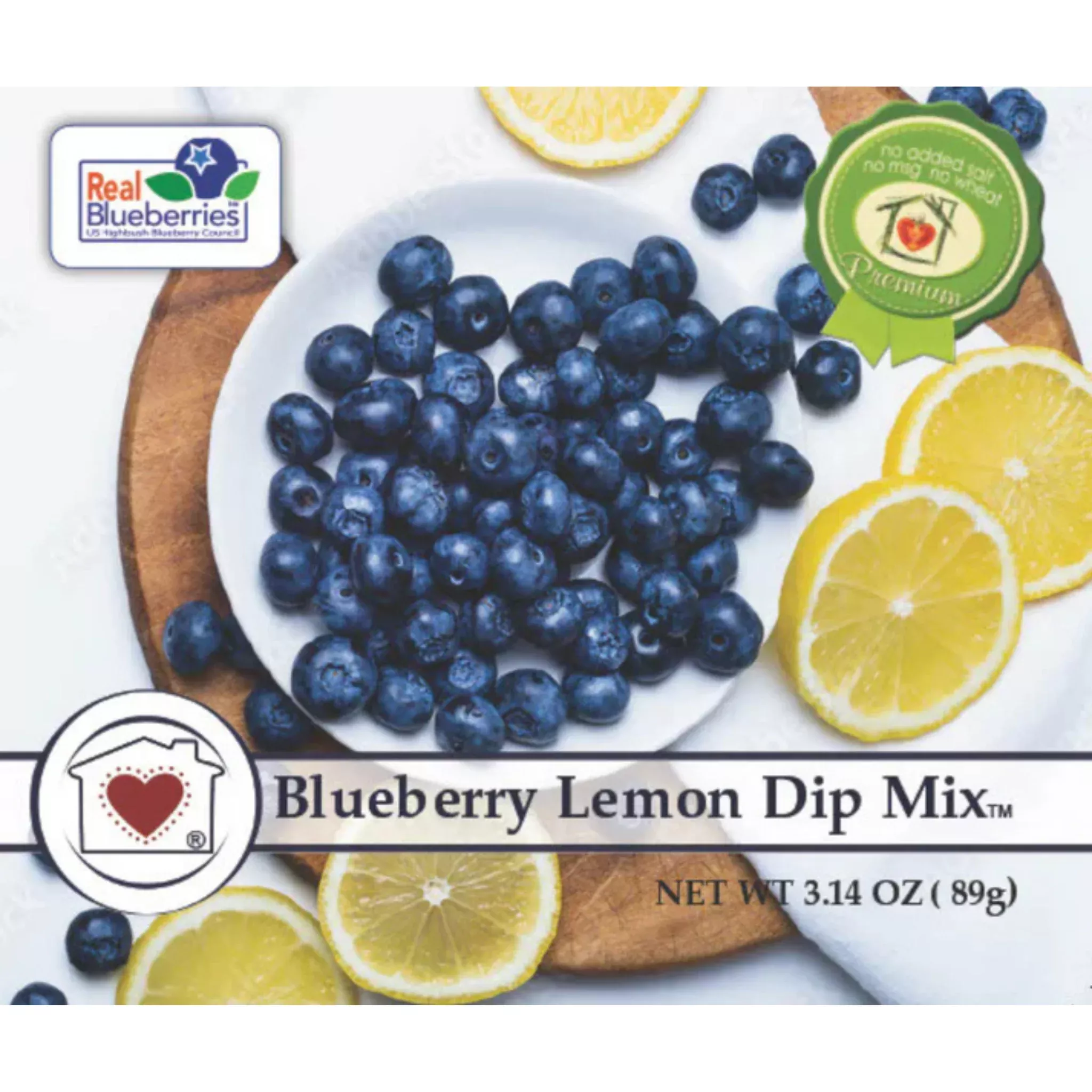 Blueberry Lemon Dip Mix