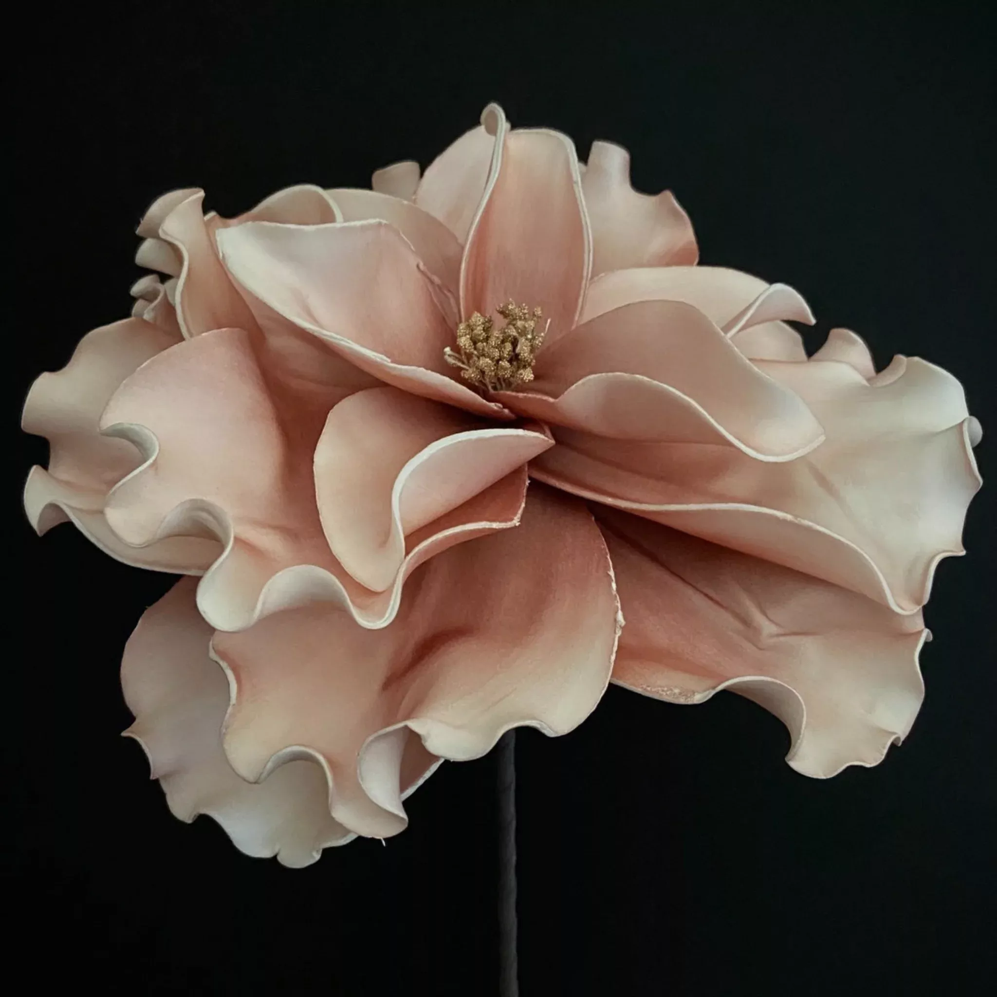 Blush Rose Foam Flower Stem