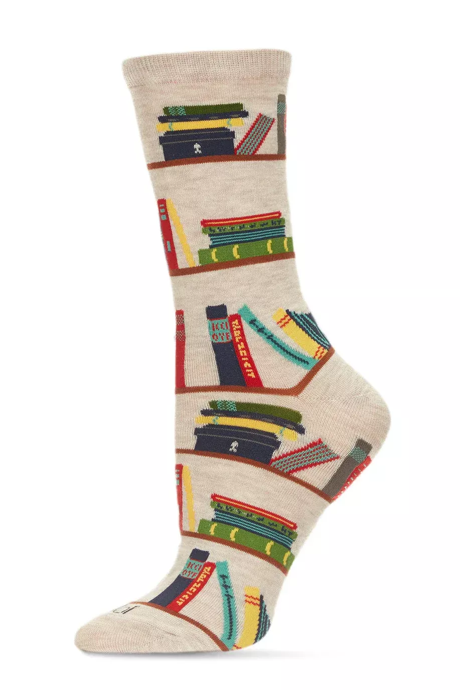 Bookshelf Crew Socks