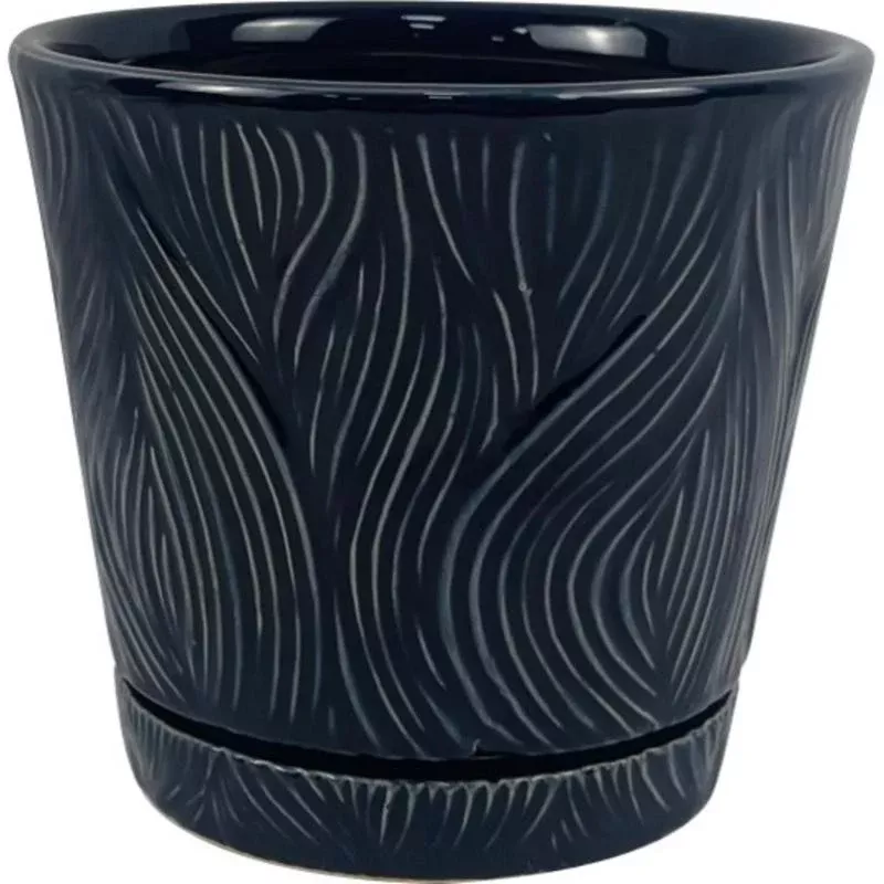 Border Concepts Ceramic Delica Loom Planter - 6" to 8"