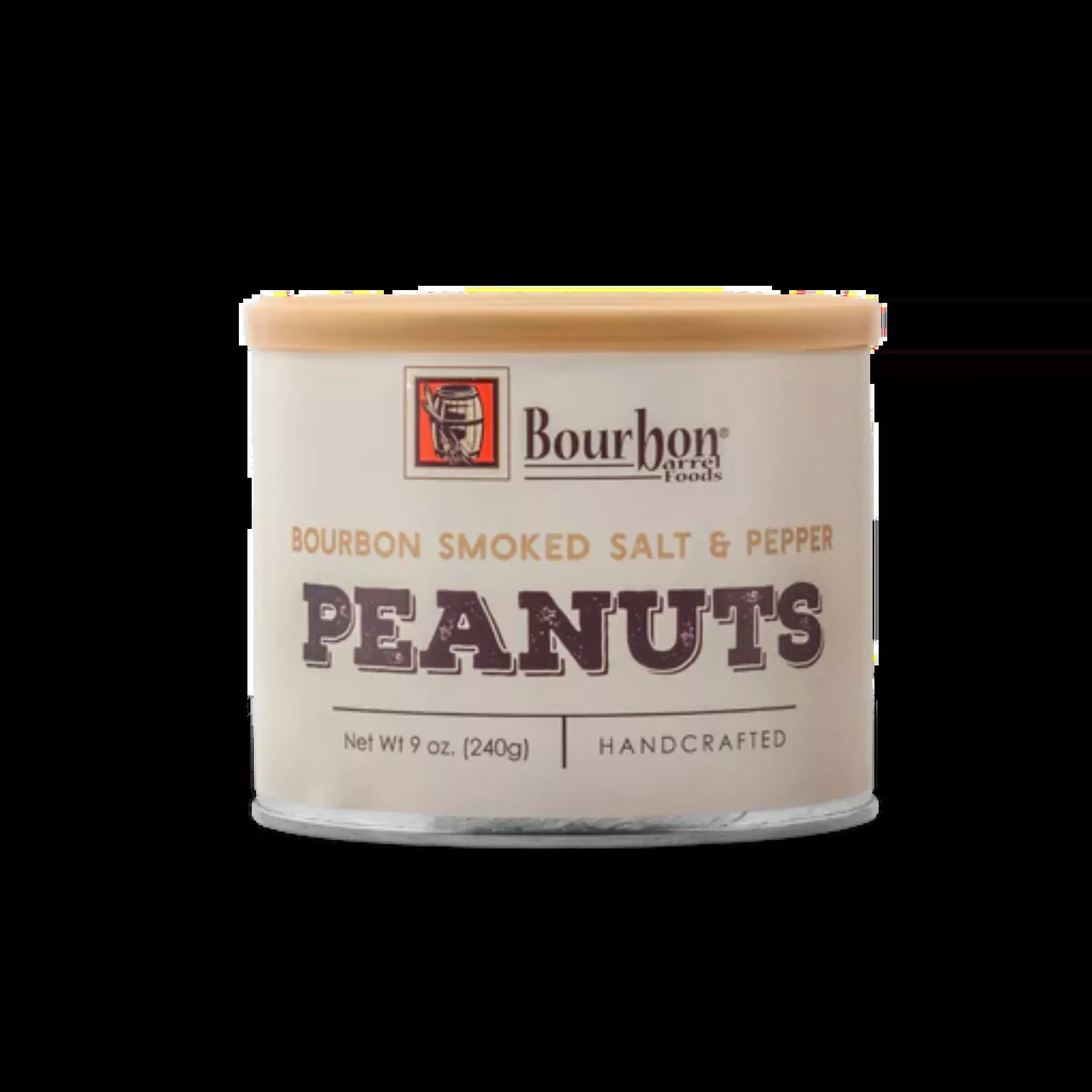 Bourbon Smoked Salt & Pepper Peanuts