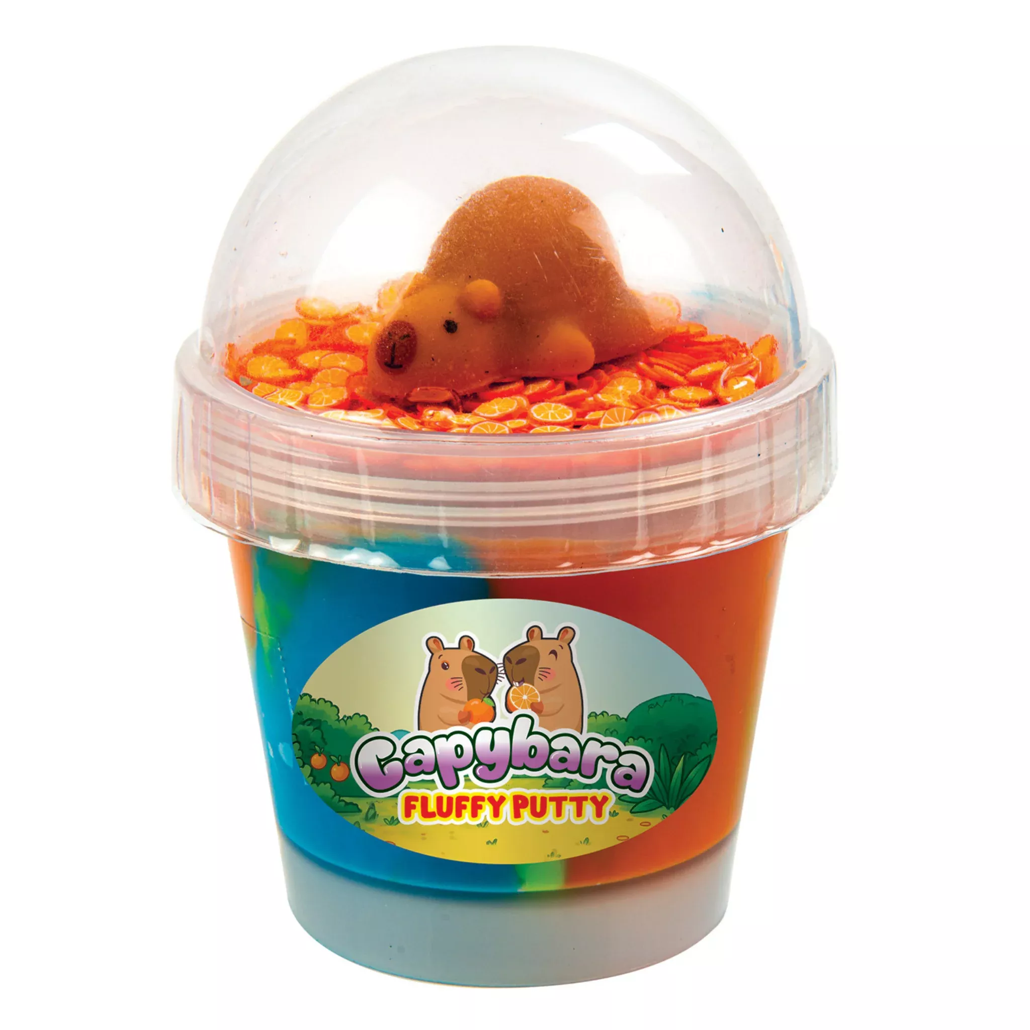 Capybara Fluffy Putty Cup