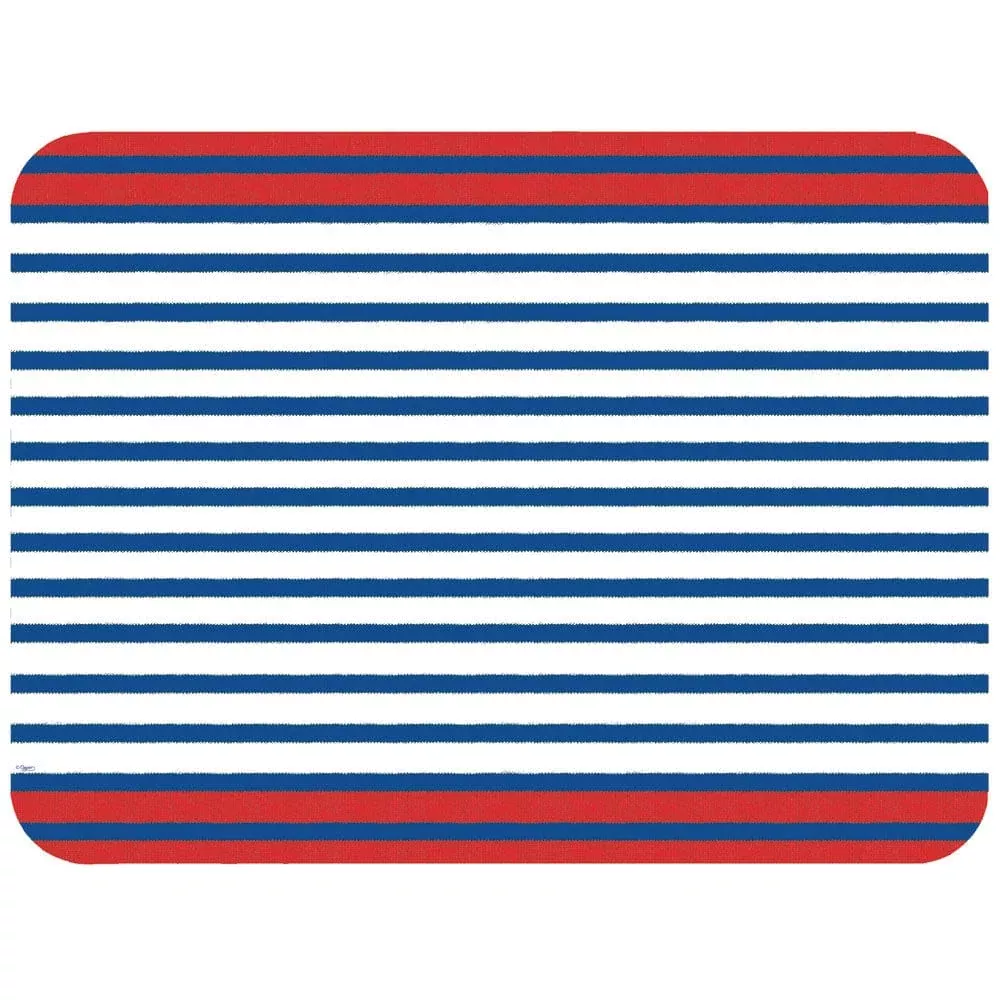 Caspari Breton Stripes Cardstock Placemats - 12 pc.