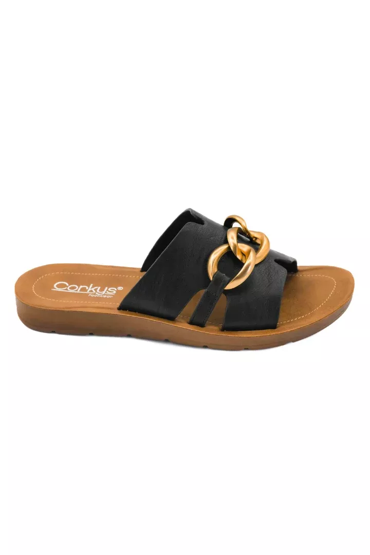 Corkys Chain Letter Sandal