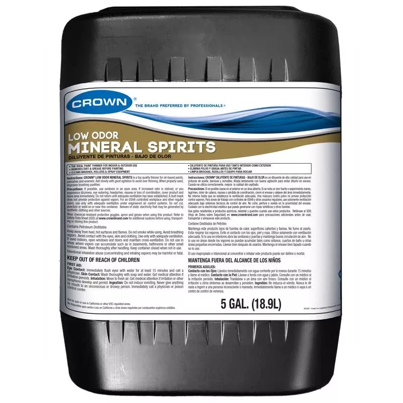 Crown Low-Odor Mineral Spirits - 5 gal.