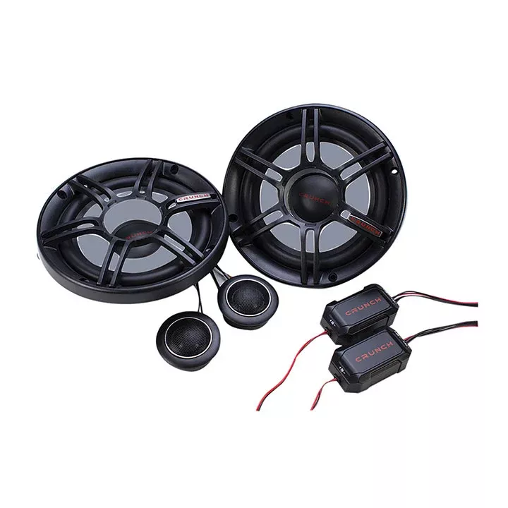 Crunch CS65C 6.5" 2-Way Component Speaker 300w Max