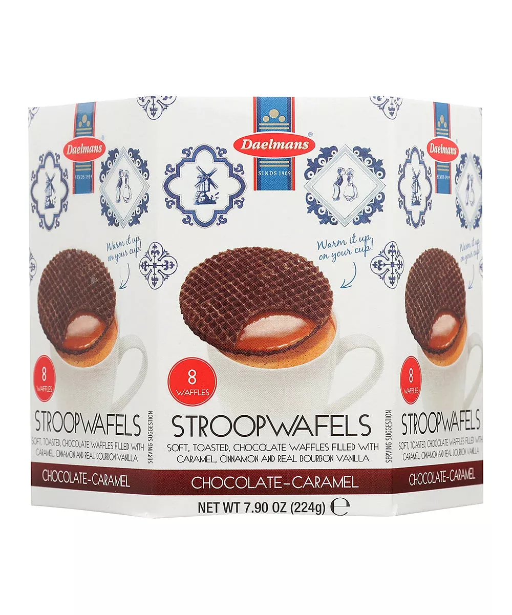 Daelmans Chocolate Stroopwafel Hex Box