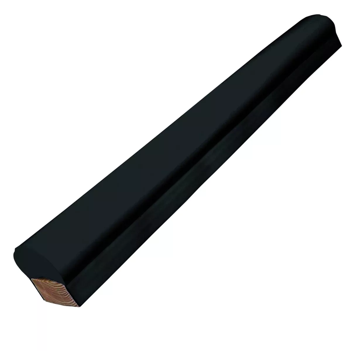 Dock Edge + DE1022BF Piling/Post Bumper, 6', Black, PVC, 2x4 Mount,