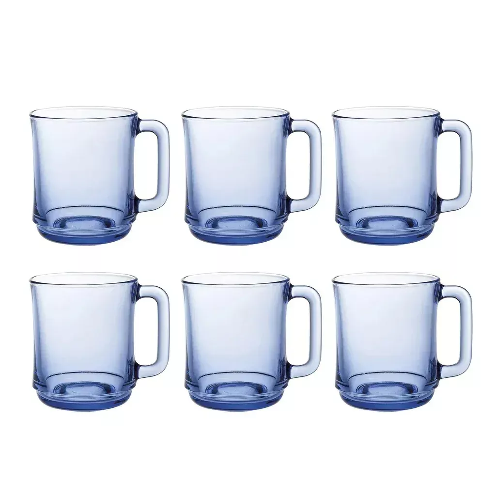 Duralex Lys Stackable Mug 10-3/8 oz., 6-pack