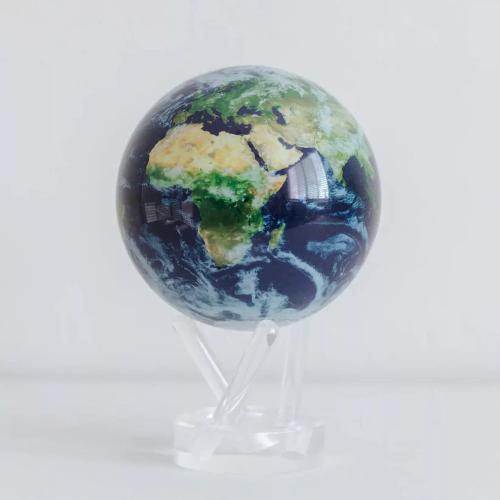 Earth With Clouds Mova Globe