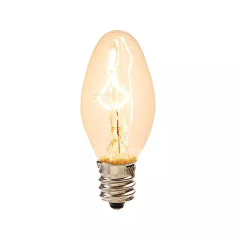 Edison Candlestick Bulbs - E17 - 2 pieces