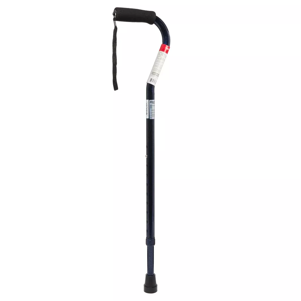 Equate Mobility Offset Handle Cane, Ice Blue