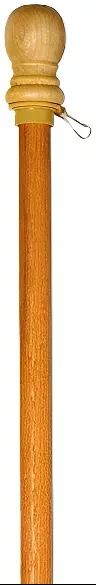 Evergreen Solid Wood Flagpole - 4.5'