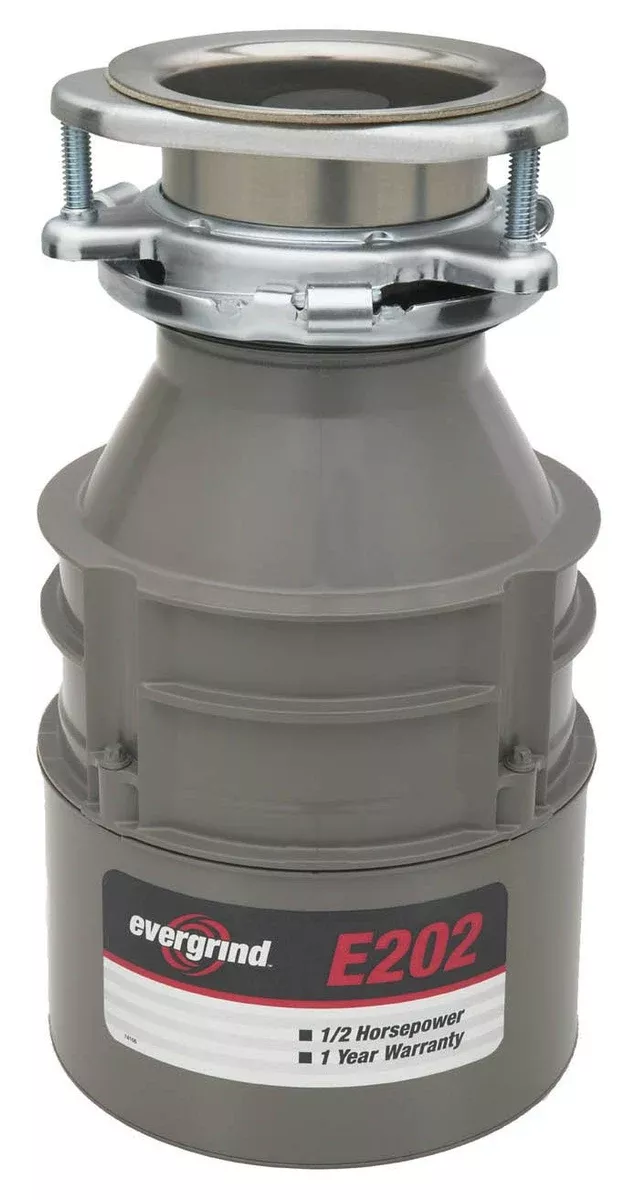 Evergrind E202 1/2 HP Garbage Disposer