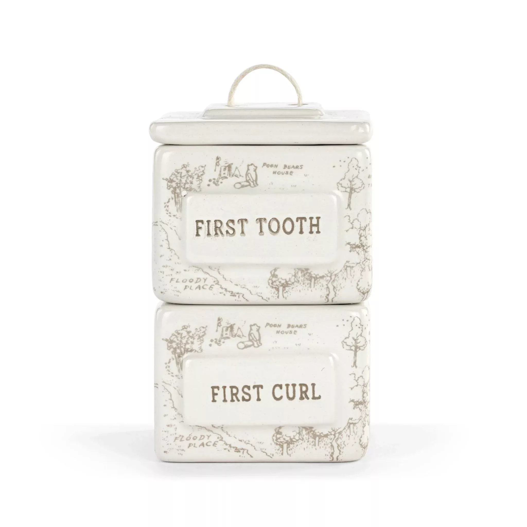 First Tooth And Curl Keepsake Box