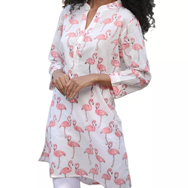Flamingo Fuchsia Tunic