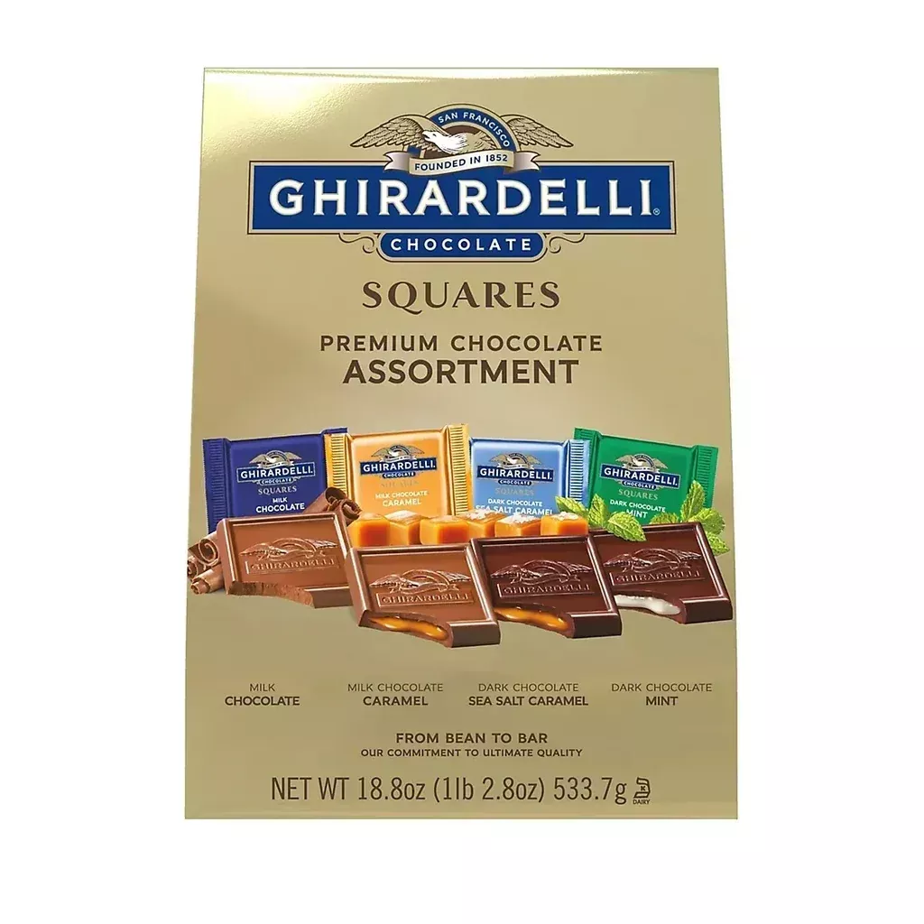 Ghirardelli Assorted Squares Bag, 18.8 oz.