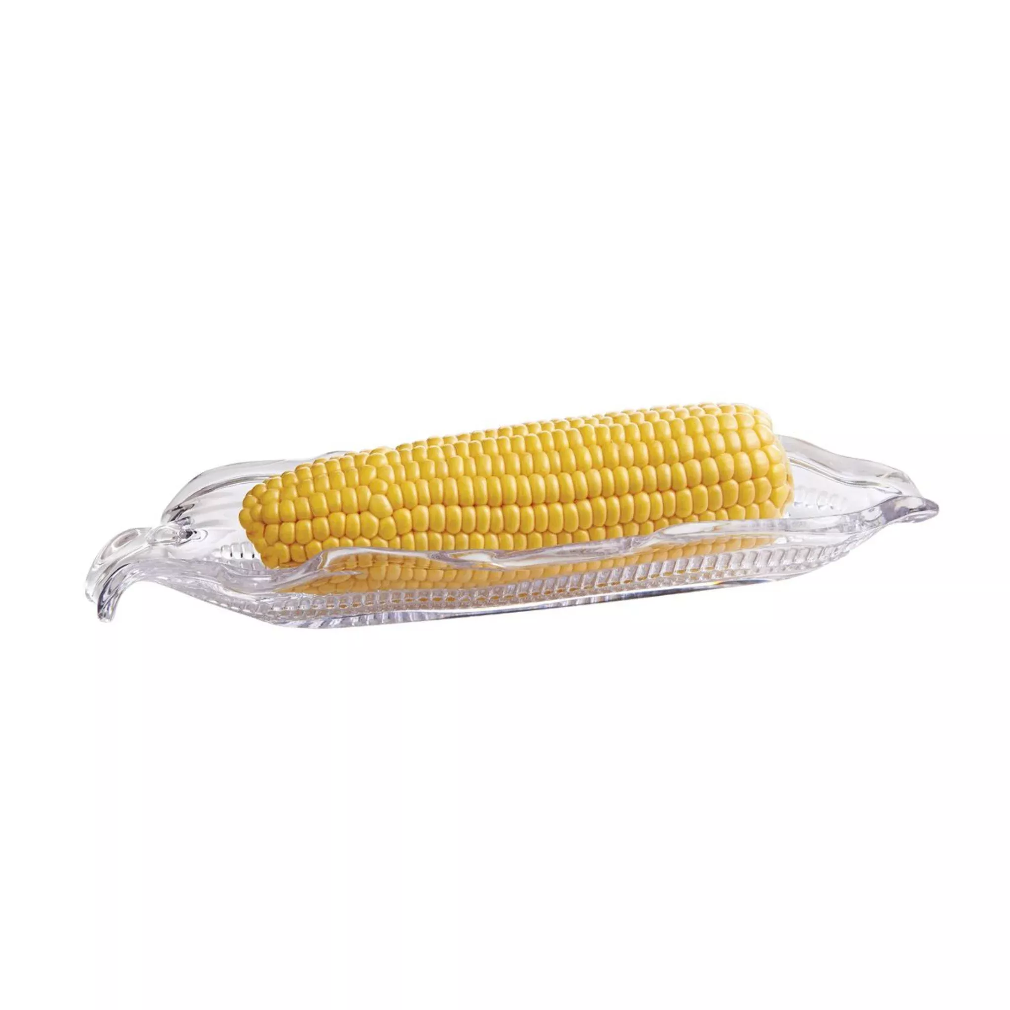 Glass Corn Dish Set