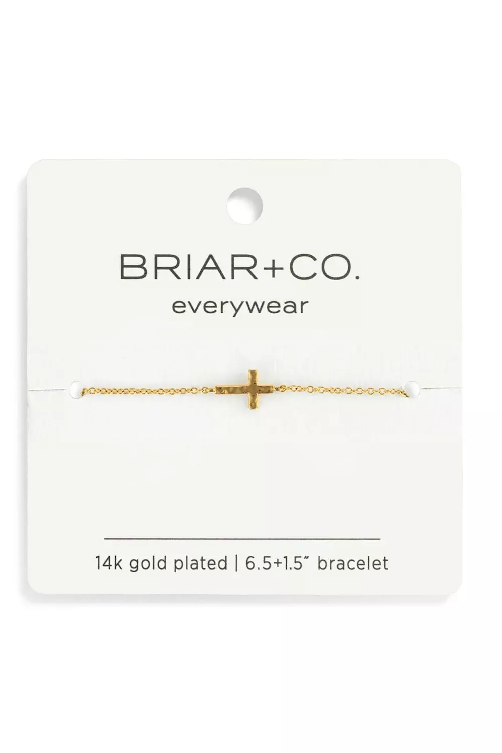 Gold Cross Bracelet