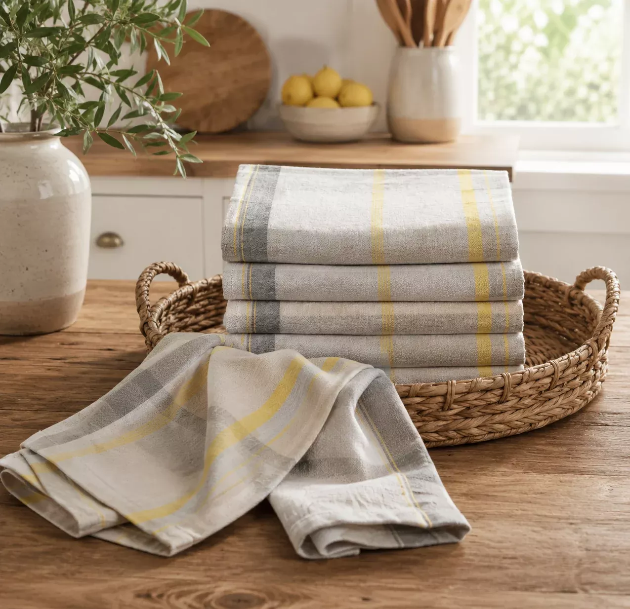 Golden Grove Linen Napkins