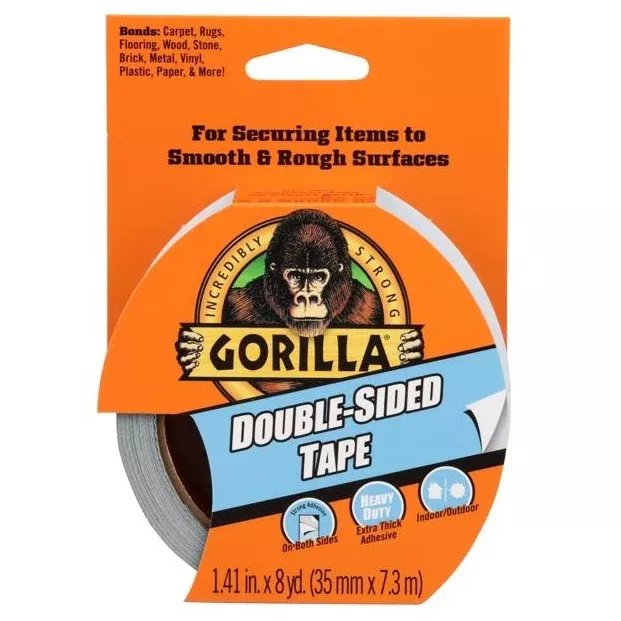 Gorilla Double-Sided Duct Tape - 8 yd.