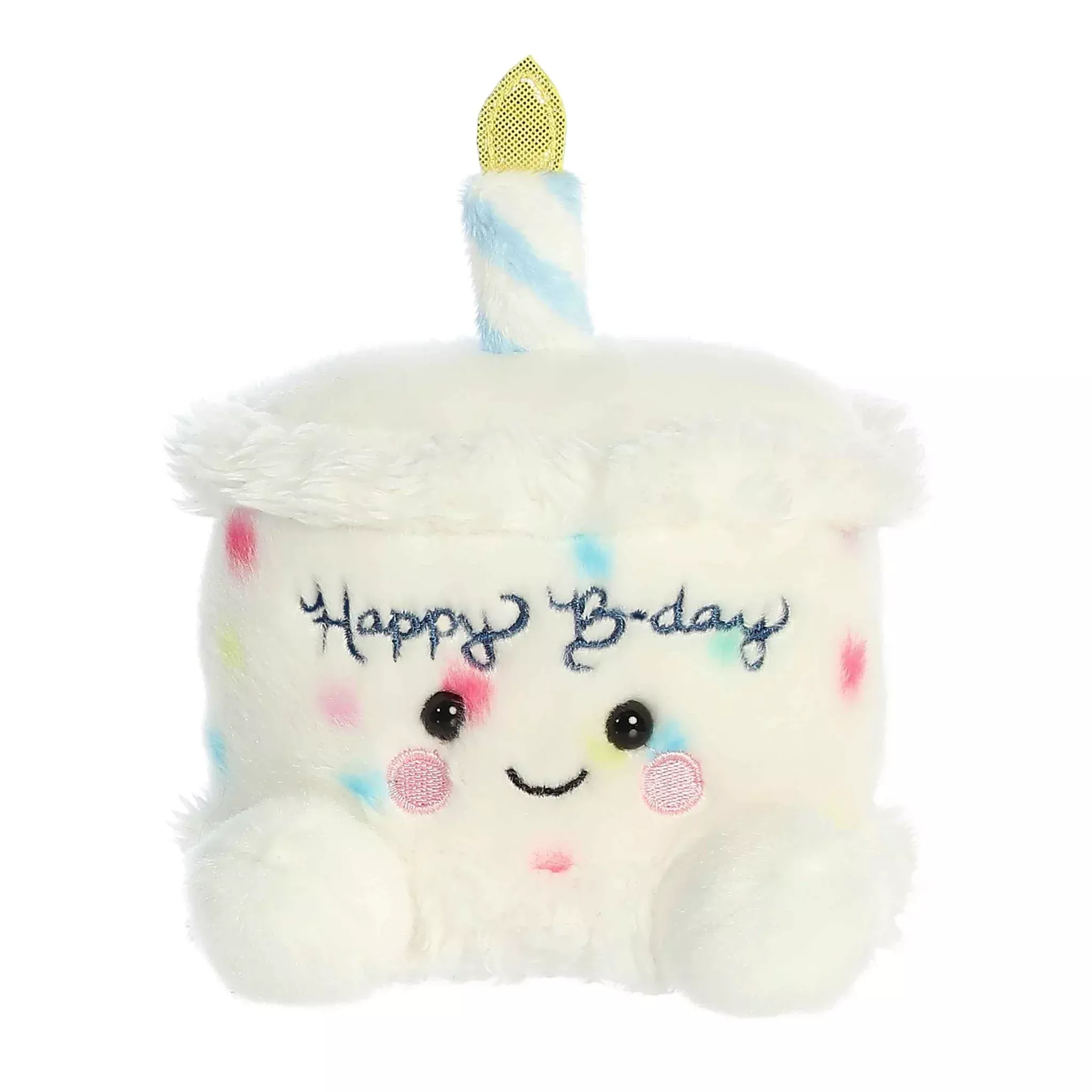 Happy Birthday Cake Stuffed Toy