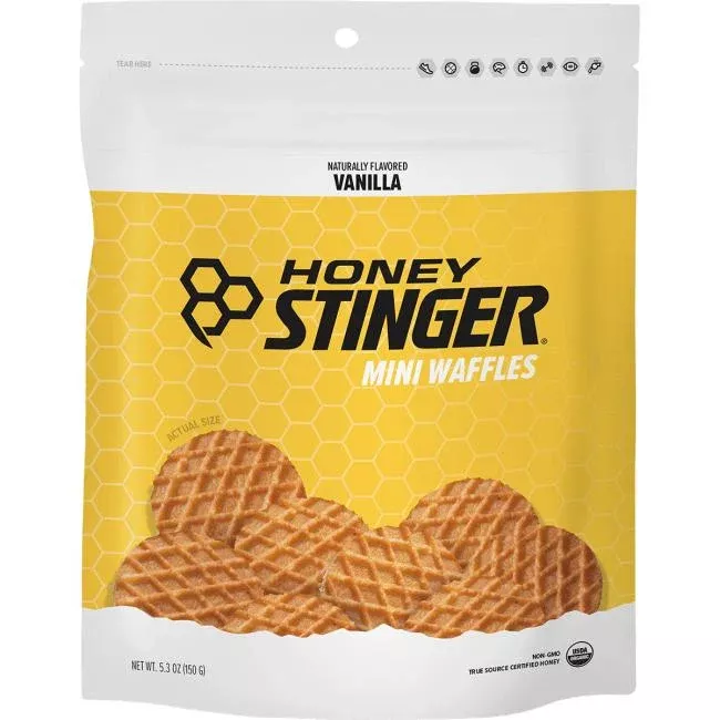 Honey Stinger Organic Mini Waffles Vanilla