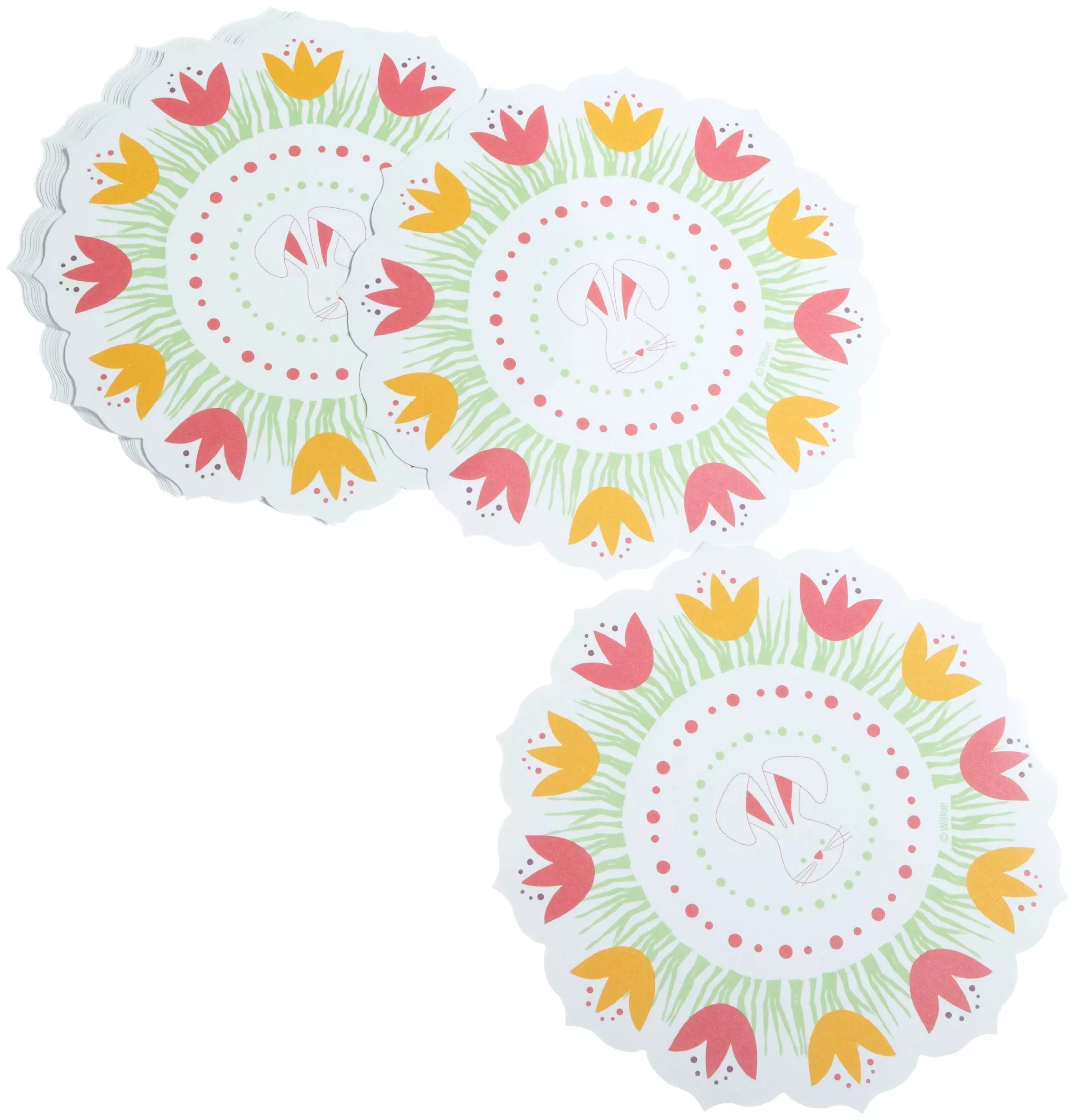 Hop and Tweet Easter Doilies