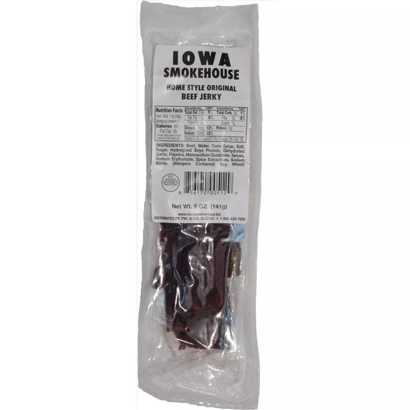 Iowa Smokehouse Homestyle Beef Jerky - 5 oz. to 10 oz.
