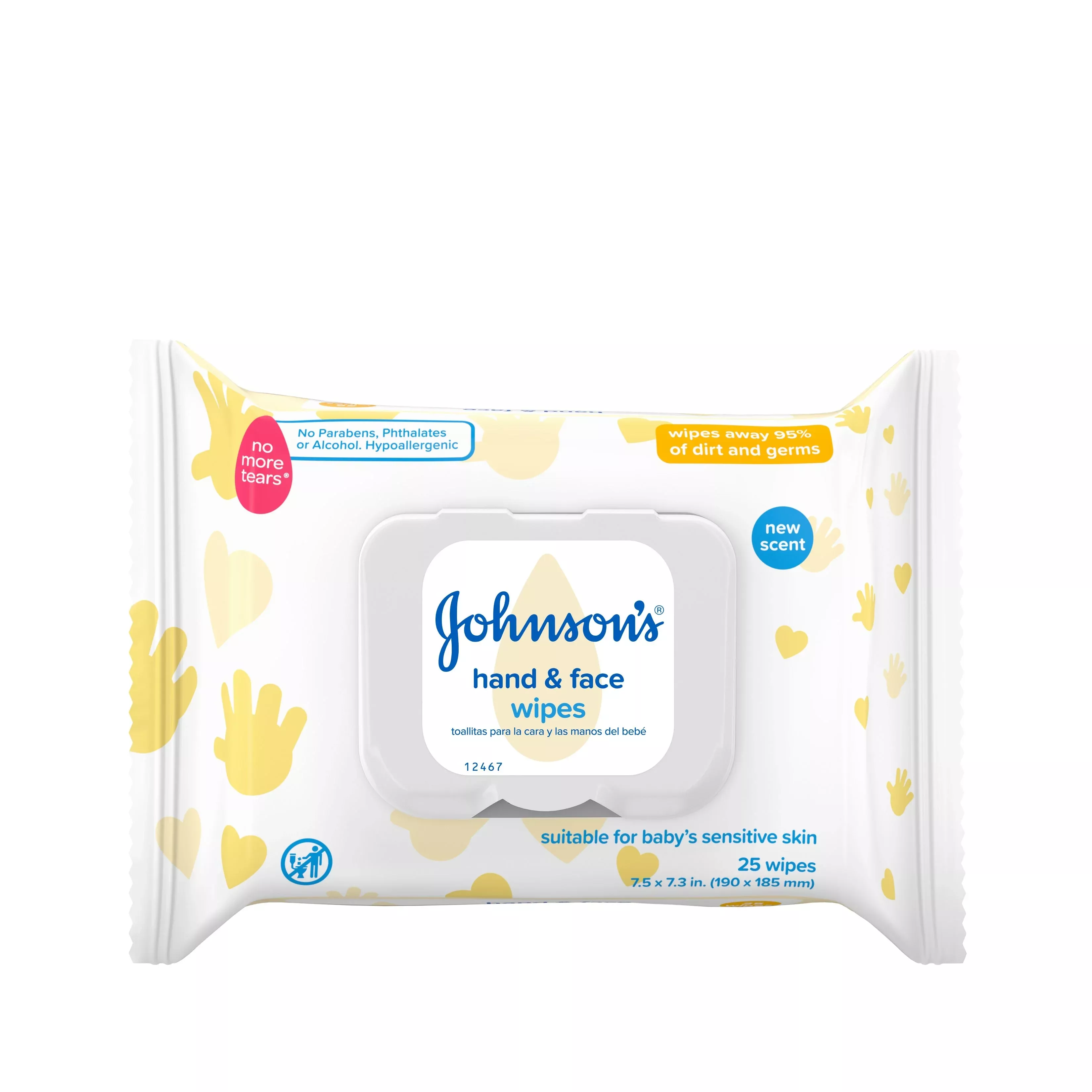 Johnson's Baby Hand And Face Wipes