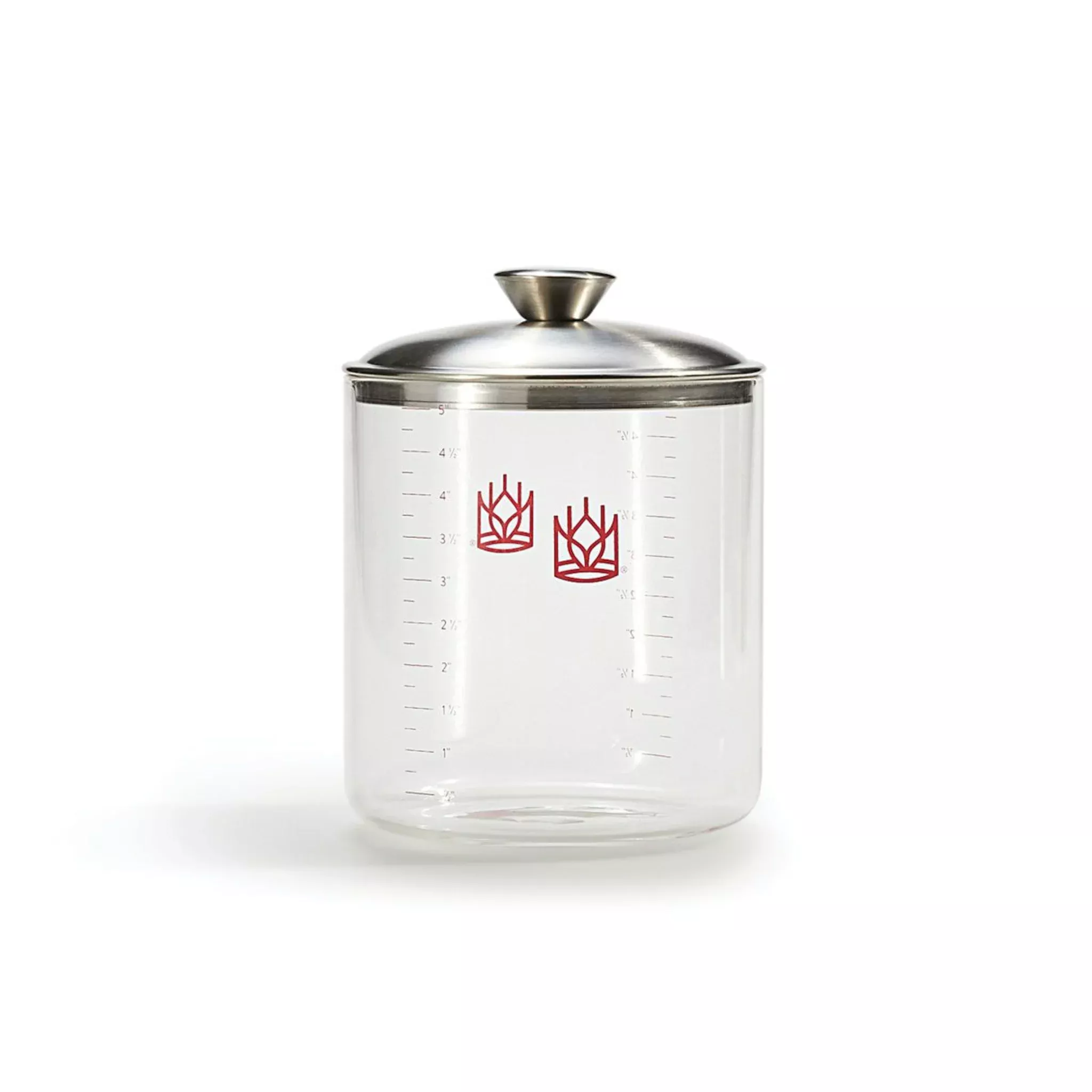 King Arthur Baking Co Baking Glass Sourdough Crock