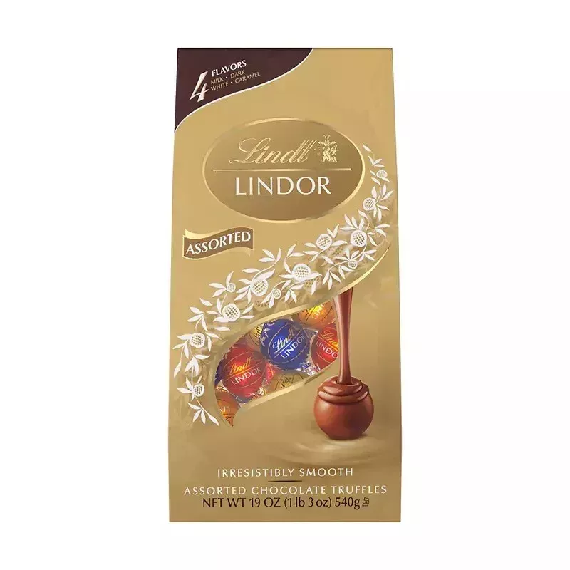 Lindt Lindor Assorted Gold Bag, 19 oz.