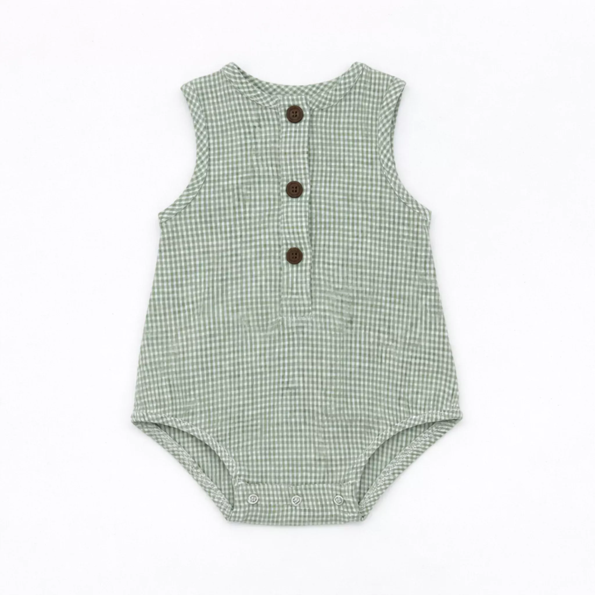 Marco Gingham Romper