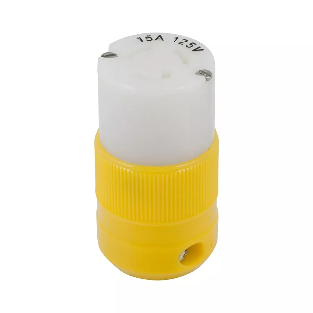 Marinco 4731CR Locking Connectors,15A, 125V