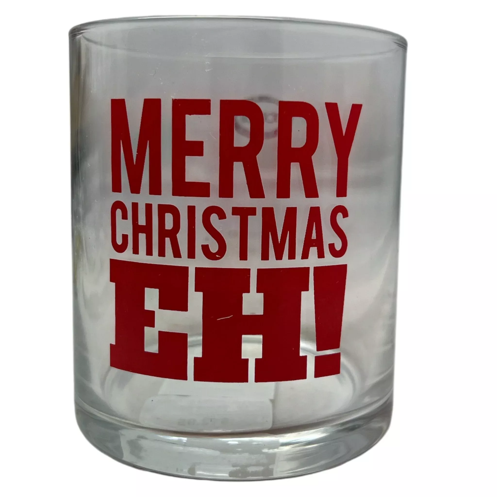Mckenzie Merry Christmas, Eh! Old FashionedGlass