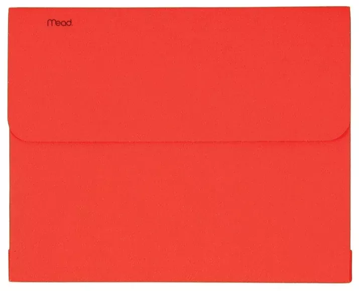 Mead Brite Wallets Velcro File Folder