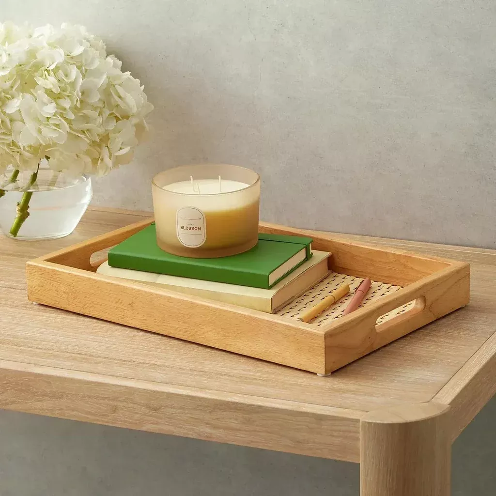 Member's Mark Woven Rectangular Serving Trays, Set of 2