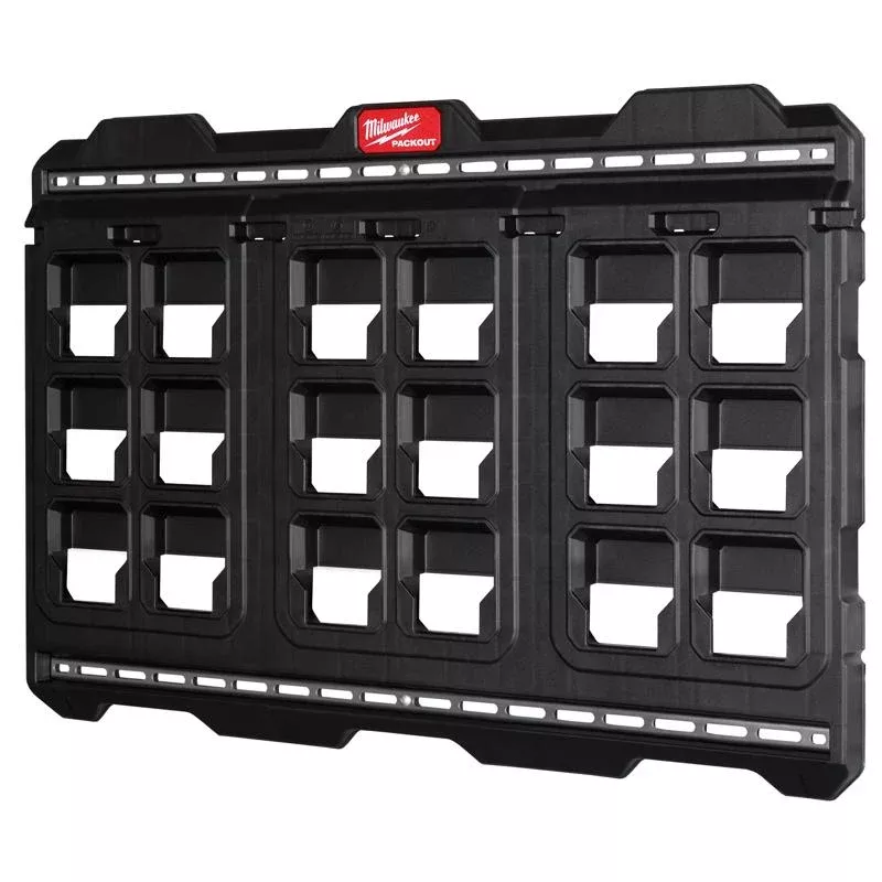 Milwaukee Packout Wall Mount Plate (18 Compartment)