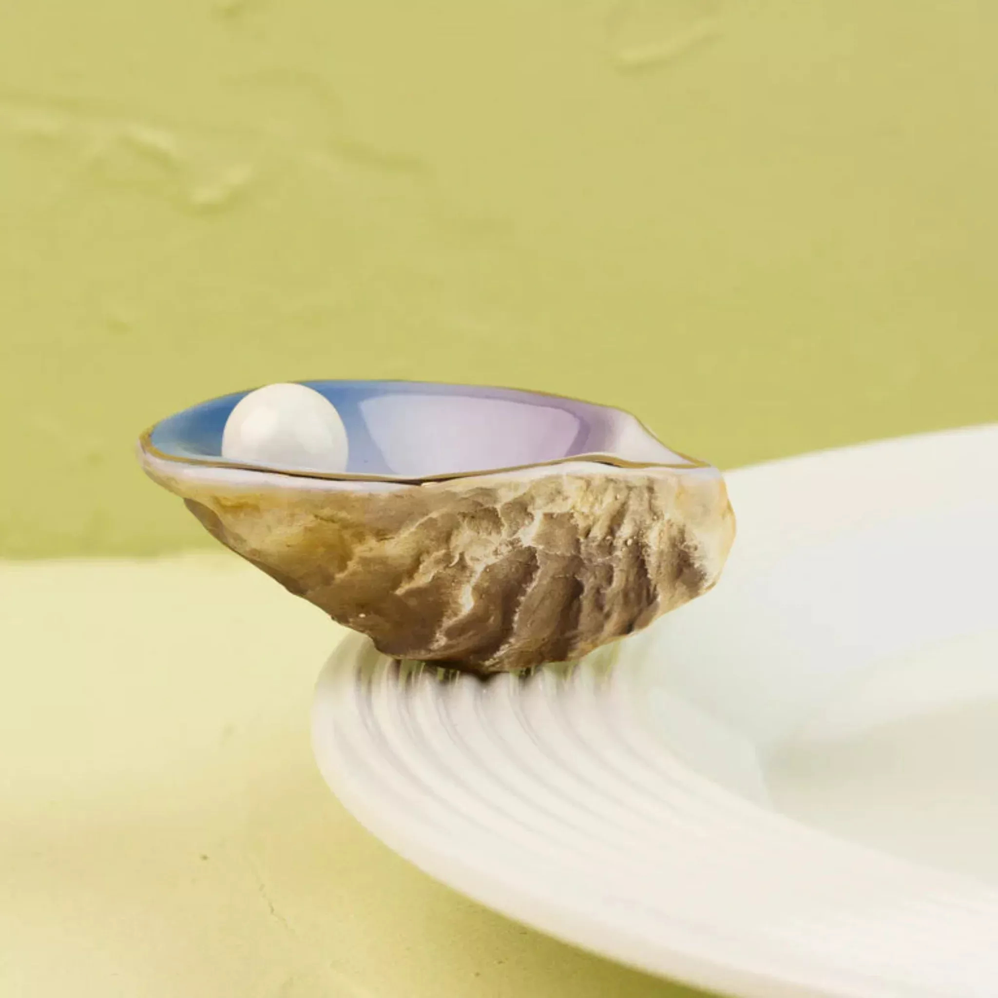 Nora Fleming Oyster Shell & Pearl
