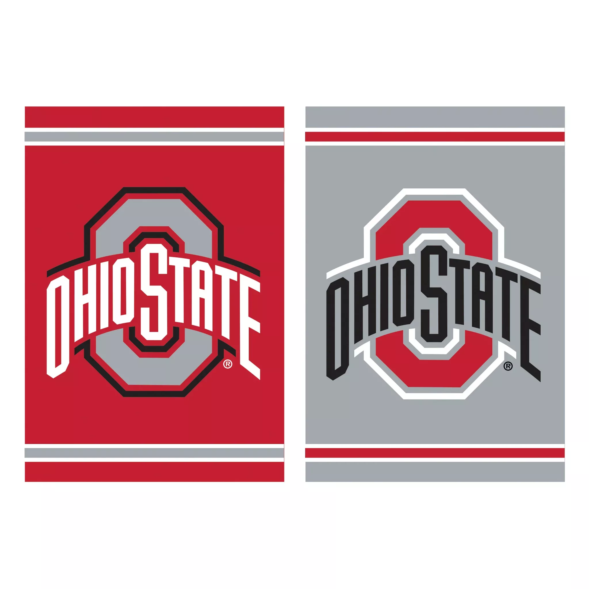 OSU Embossed Suede Flag