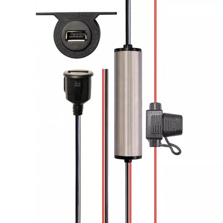 PAC IS4324 Isimple USB Charger with Under Dash Bracket
